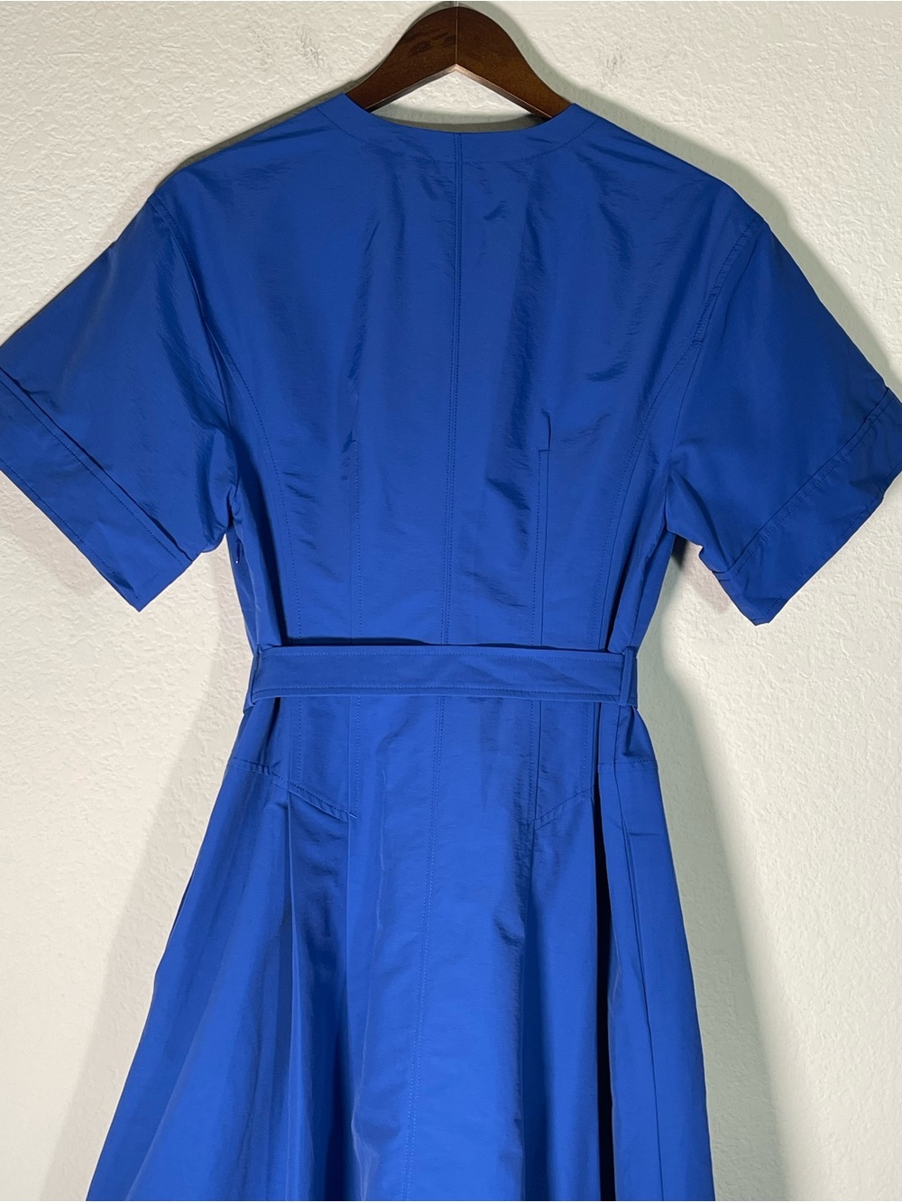 SIMKHAI Blueberry Corinne Cotton Midi Dress Size 8 NWT - Picture 13 of 16
